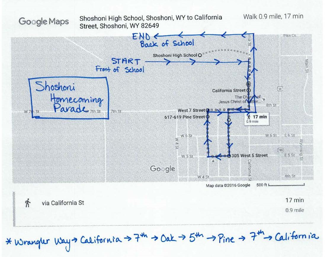 parade map